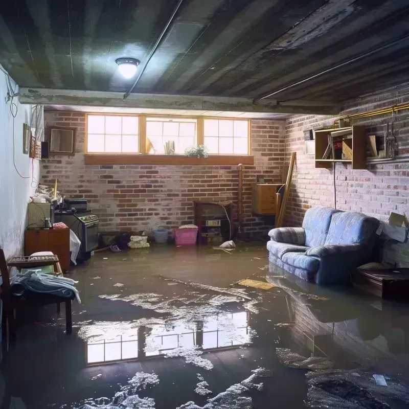 Flooded Basement Cleanup in Wabasha County, MN